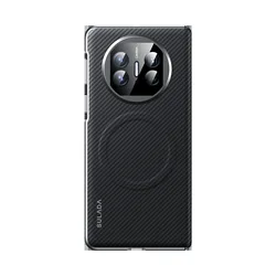 For Huawei Mate XT X6 X5 X3 Case Luxury Matte Folding Hinge Magnetic Wireless Charging Protective Hard Cover Without Front Film