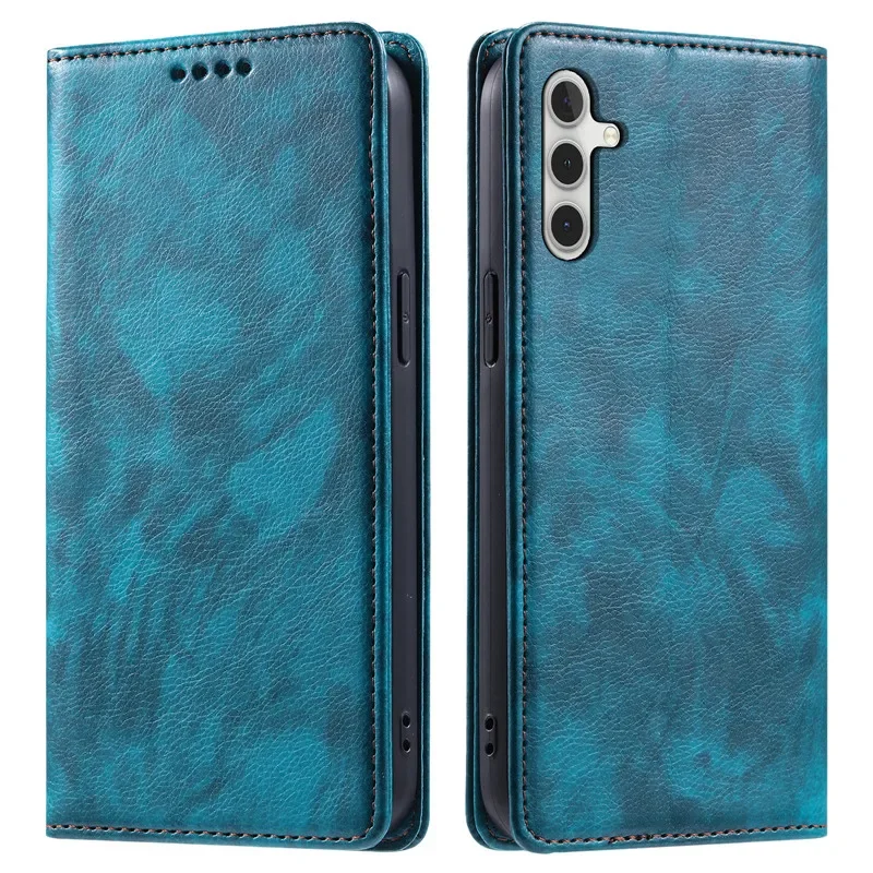 Luxury Magnetic Flip Case For Samsung Galaxy A05 A15 4G A25 A35 A55 5G A05S SM-A156B A556B A 05 15 Wallet Bag Phone Cover Fundas