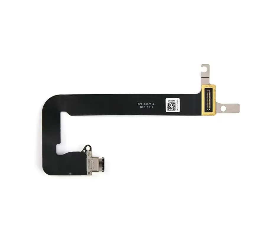 Imagem -02 - Dc-in-dc Jack Conector de Placa com Cabo Flex para Macbook 12 Polegadas A1534 82100828 821-00482 2023 2023 Ano