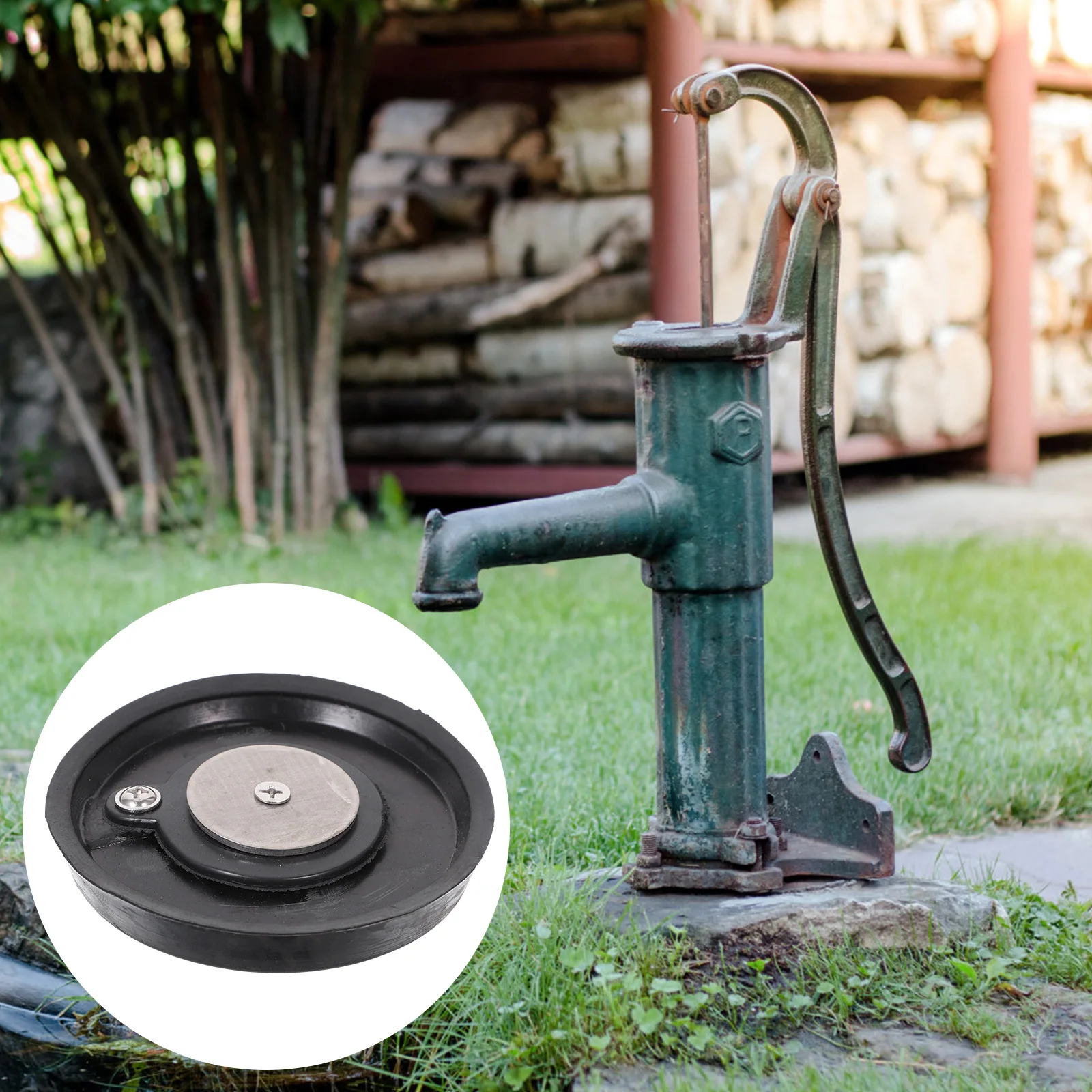 

2pcs Universal Water Bowl Wear-Resistant Replacement For Manual Pressure Pump Rubber Water Stopping Cup Seal Pump Accessory