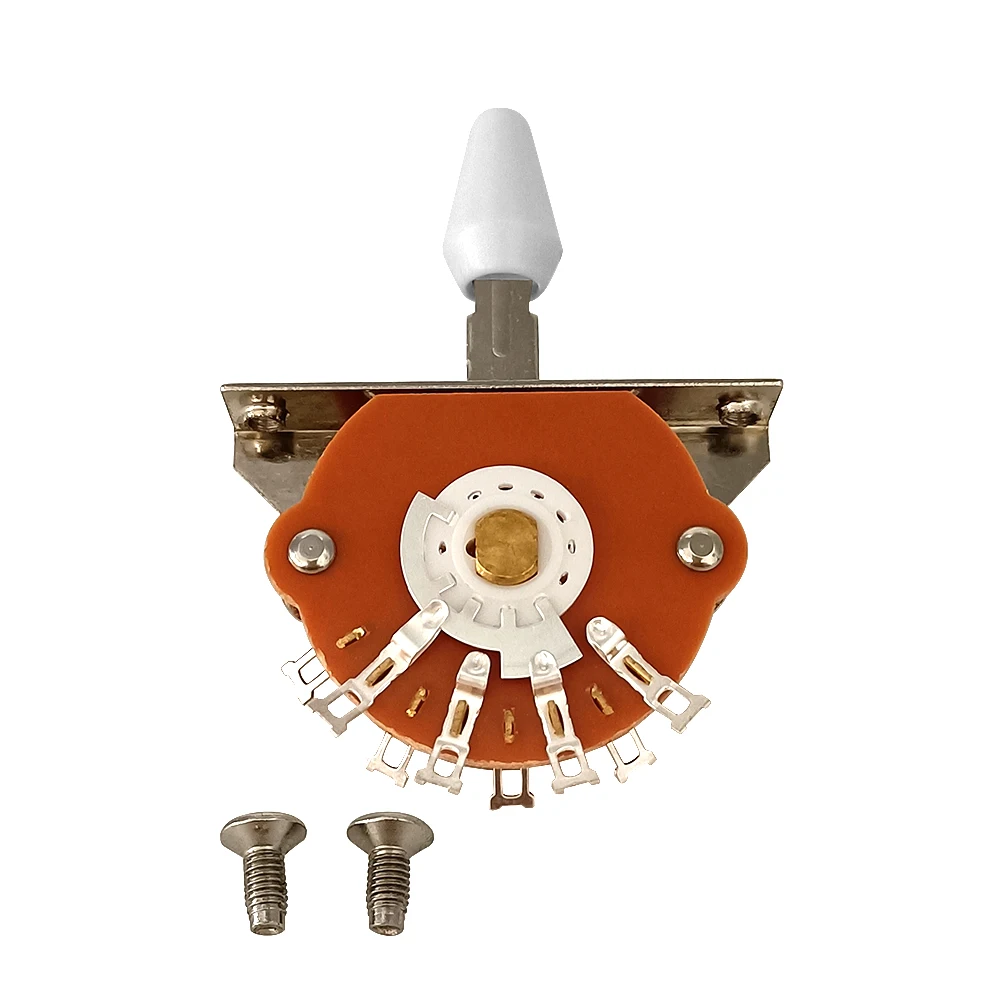 3 way 4 way 5 Way Electric Guitar Switch Metal Plastic 1pcs Tips Switch with Screws Electric Guitar Accessories image 2