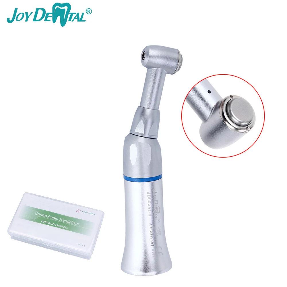 

JoyDental Dental Slow Low Speed Handpiece Push Button Contra Angle