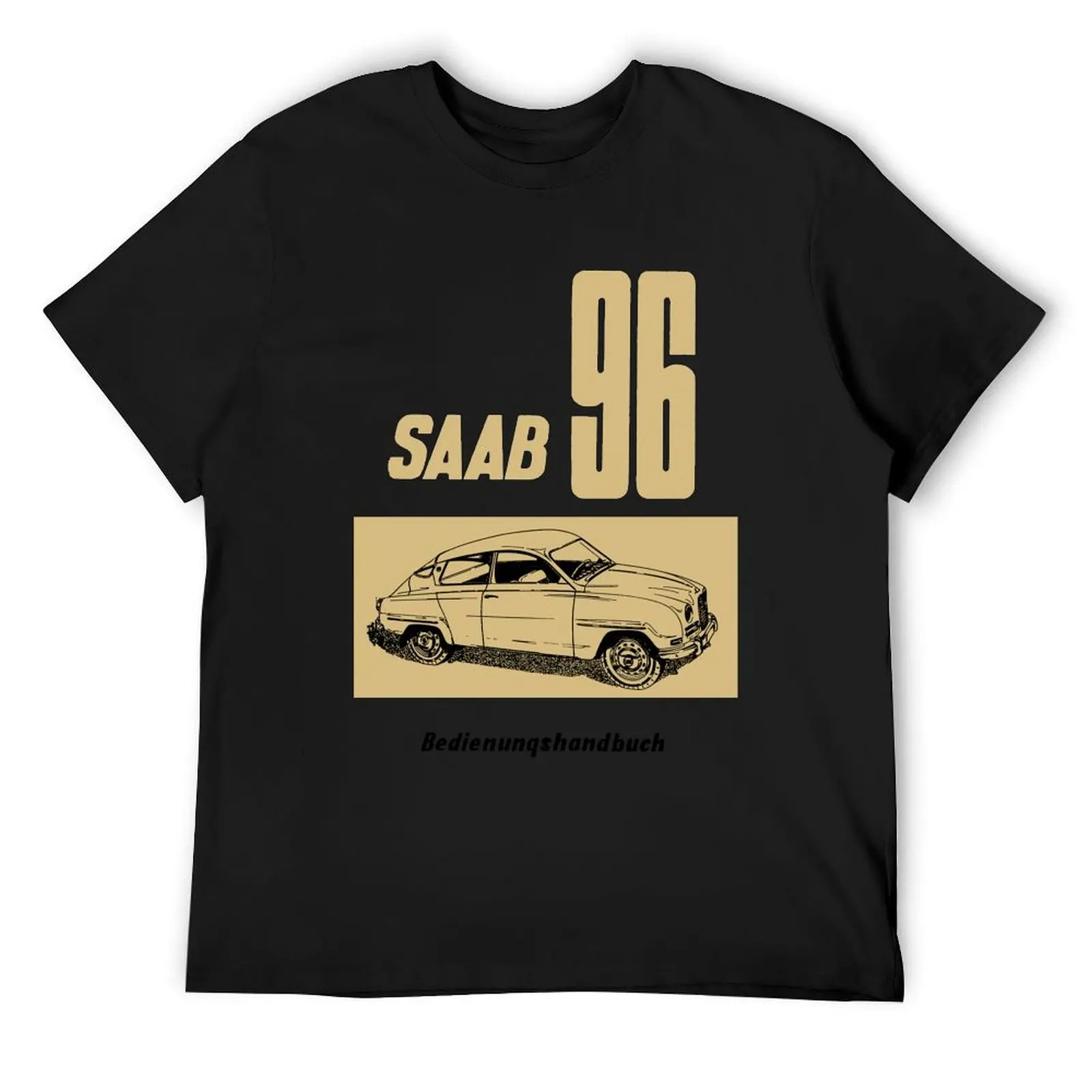 

SAAB 96 - OWNER'S HANDBOOK T-Shirt funny shirt cotton graphics T-shirts oversize mens plain t shirts