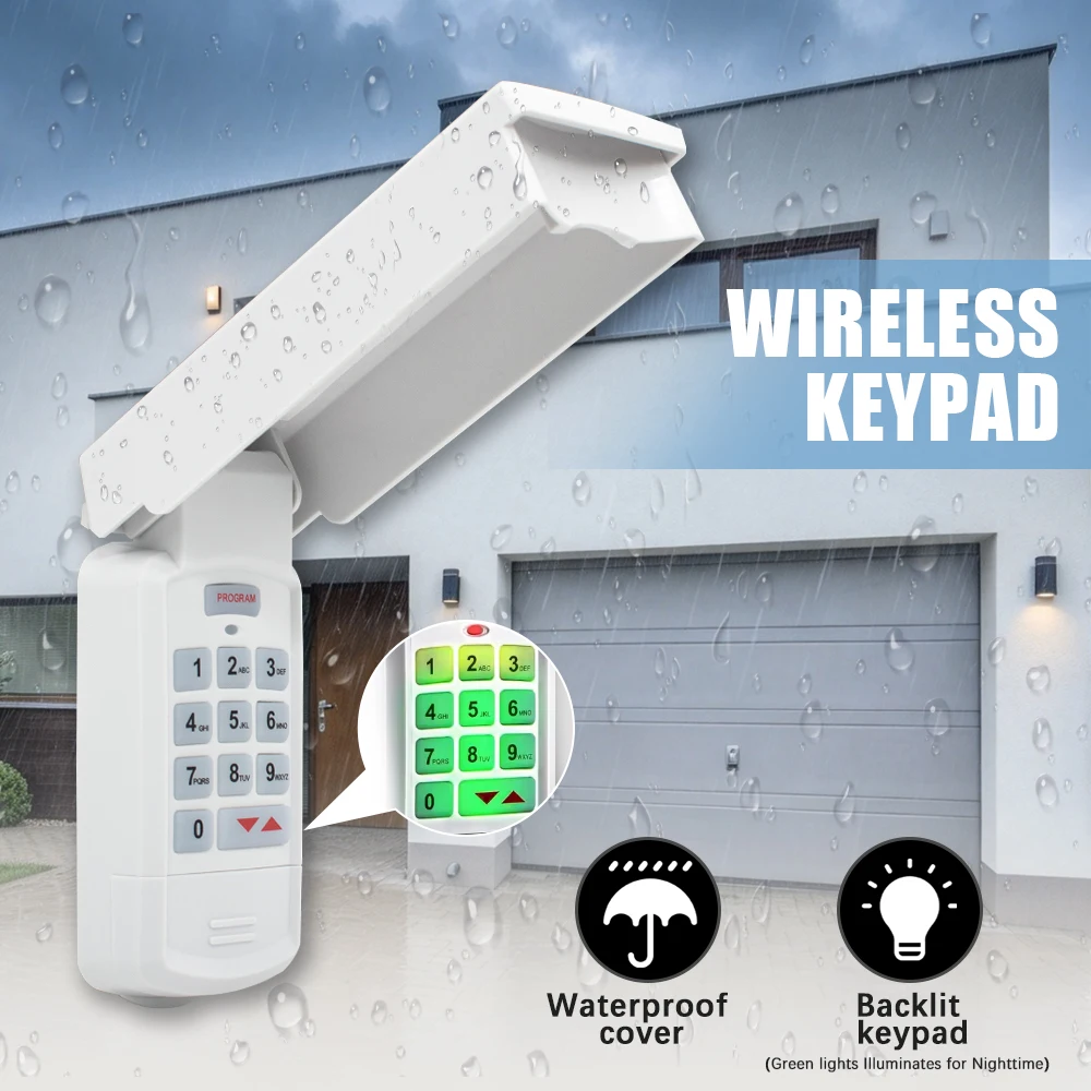 Wireless Keypad for Genie Intellicode Garage Door, Compatible with G3T-R G1T-BX GITR-3 GIT-1 ACSCTG Type