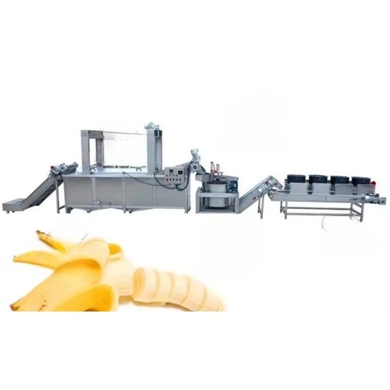 Compact Industrial Fries Line Customized for Small Scale Lays Potato Chips Banana Chips French Fries Output