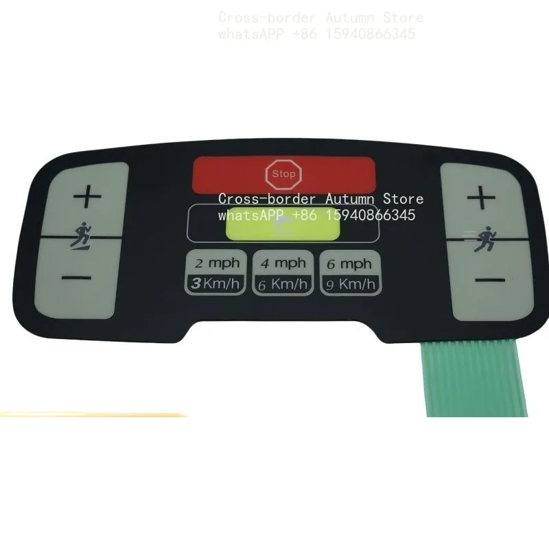 Suitable for Lijian treadmill 95T film button, button failure repair accessories 12-pin film button