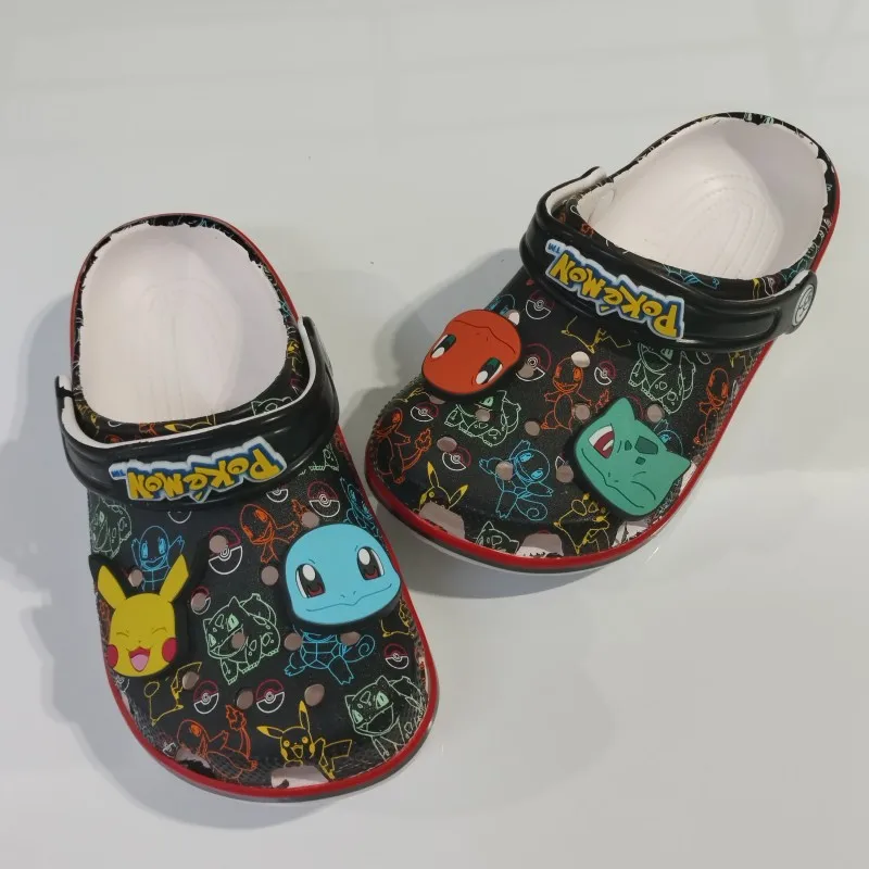 

Anime Minions Hole Sandals Stuart Dave Slippers Sandals Kawaii Eva Anime Home Beach Shoes Summer Children Sandals Drainage Shoes