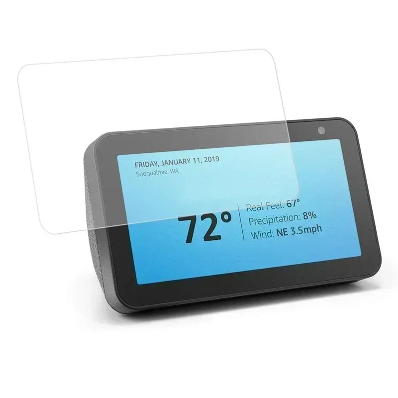 ل Amazon Echo Show 5 8 10 واقي للشاشة من الزجاج المقسى EchoShow 5.5 "8.0" 10 "الكمبيوتر اللوحي المضادة للخدش HD طبقة رقيقة واقية واضحة