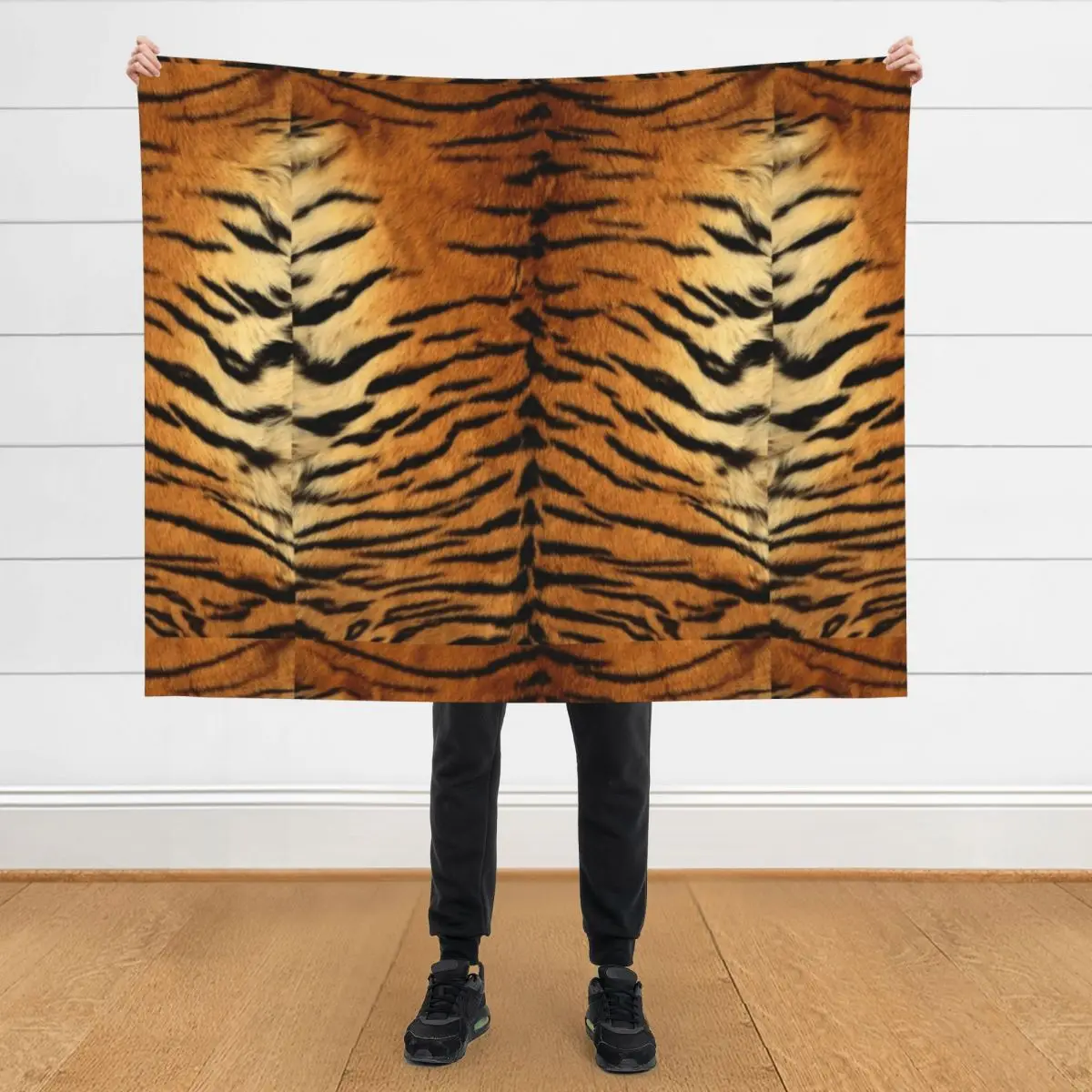 

tiger pattern lover Throw Blanket Large Soft Luxury Blankets