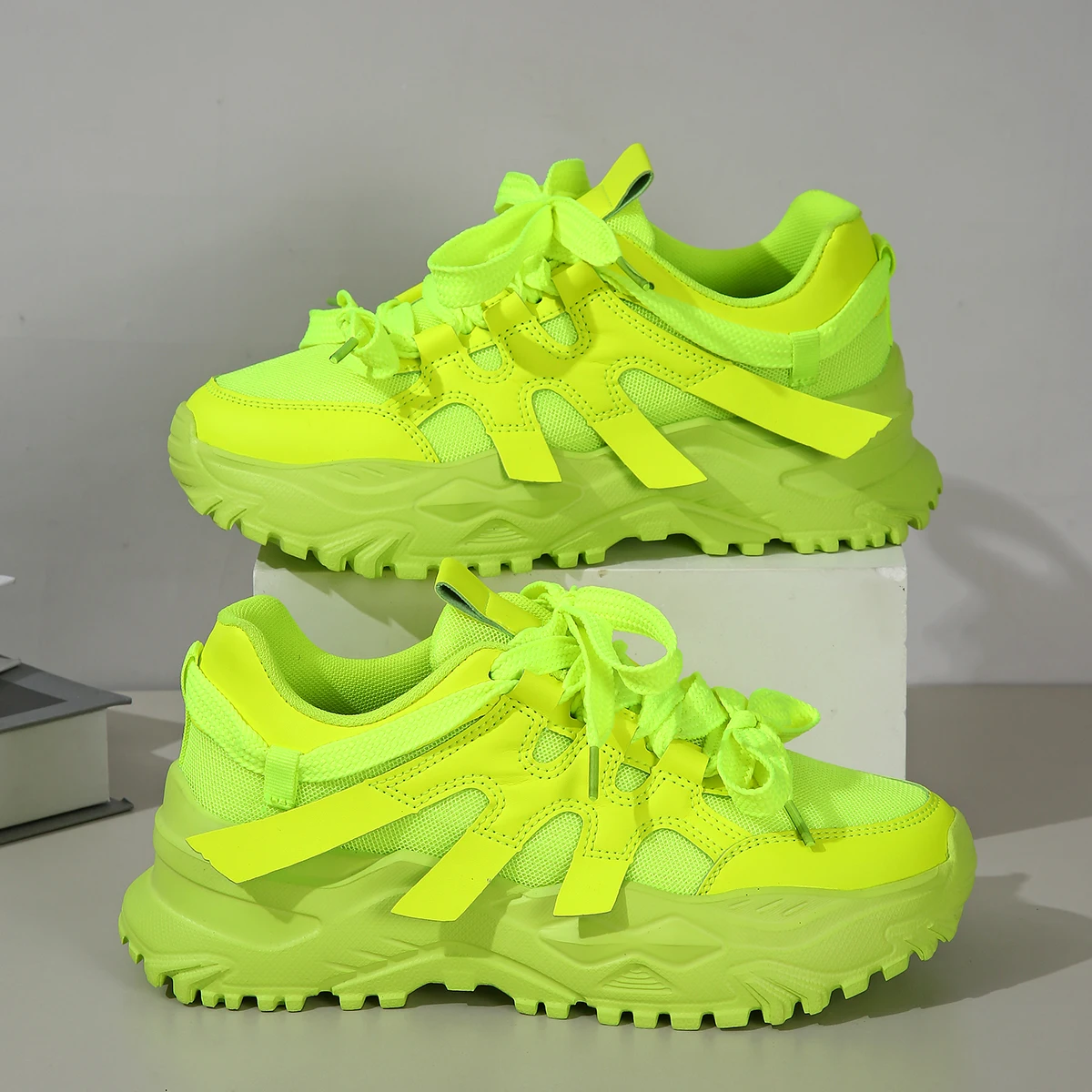 Женские кроссовки, спортивная обувь на платформе, удобная спортивная повседневная обувь, прогулочная обувь Zapatillas, увеличивающая рост