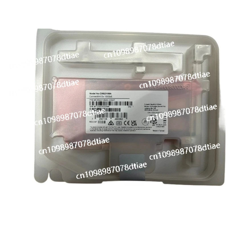 

MCX623106AC-CDAT MCX623106AN Двухпортовая карта сетевого интерфейса ConnectX-6 100G
