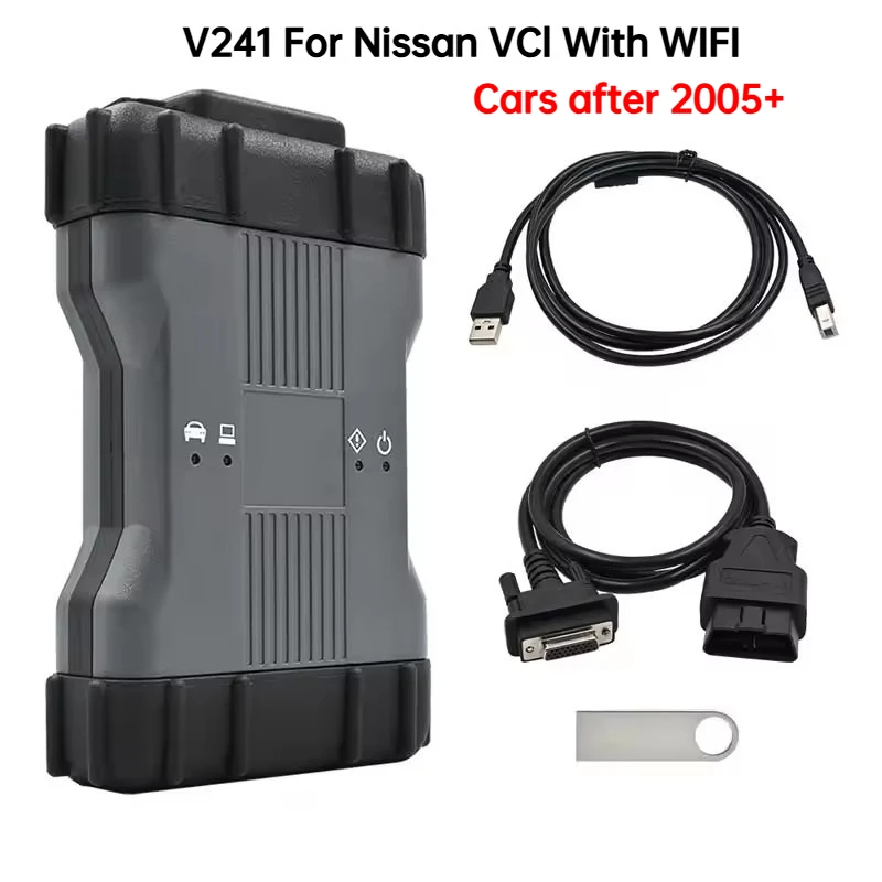 NEW for NISSAN VCI V241 OBD2 Support for Nissan CAN Line Cars after 2005 for Infiniti Immobilizer with Consult 3 Plus V241
