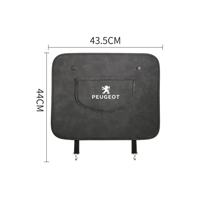 

For Peugeot GT GTline 308 T9 3008 208 Rifter 5008 206 508 207 408 2008 108 4008 Car Seat Back Anti Kick Pad Interior Accessories