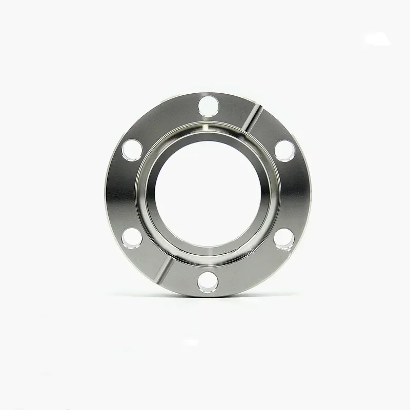 2pcs CF16/25/35/50/63/80/100/150/200/250 Ultra High Vacuum Flange CF Inner Welding Fixed Flange Stainless Steel 304