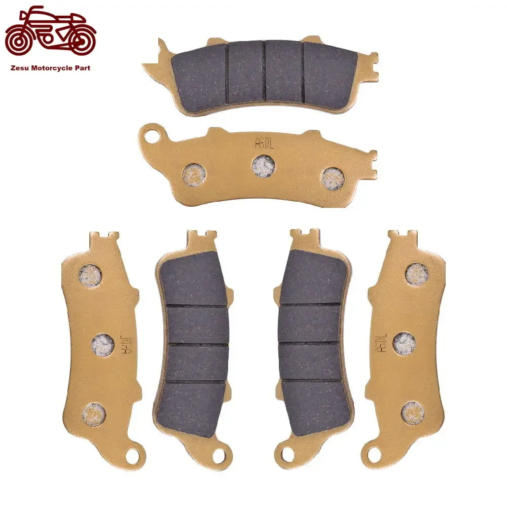 Front Rear Brake Pads Disc Tablets For Honda XL1000 XL1000V Varadero Non ABS Model XL 1000 1999-2002 2003-2006 F6B Goldwing 2013