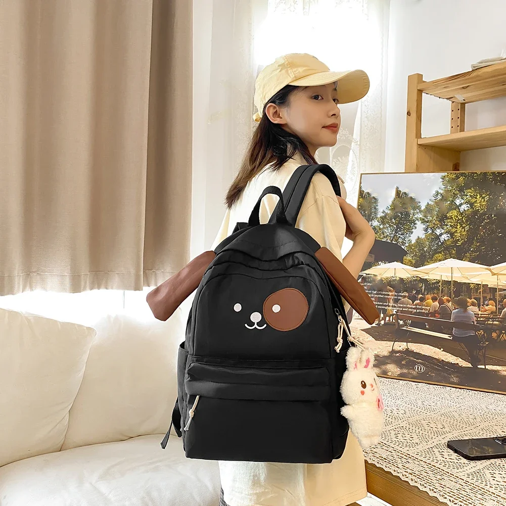 Cute Cartoon Students Book Bags Kawaii School Backpack for Girls Children Women Laptop Backpacks Large Capacity Travel Backpack