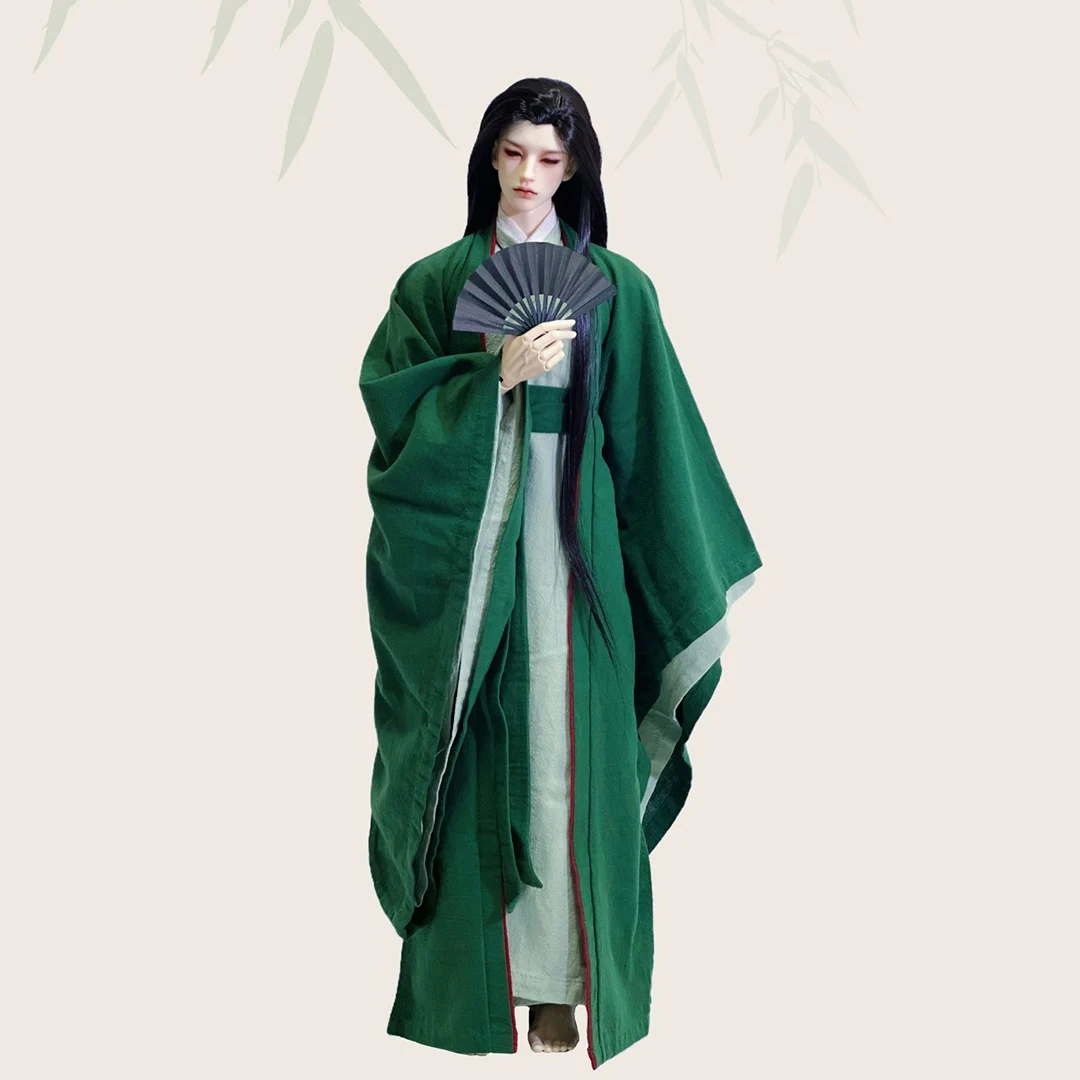 1/3 Scale Ancient Costume BJD Clothes Chinese Hanfu Robe Samurai Outfit For BJD/SD POPO68 SSDF ID75 Uncle Doll Accessories C2488