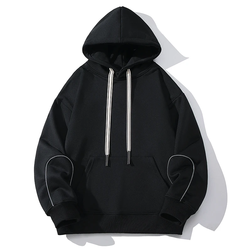 

Una Reta Hoodie Vest Streetwear Autumn Spring Loose Harajuku Pullover Tops Hip Hop Unisex Hoodies