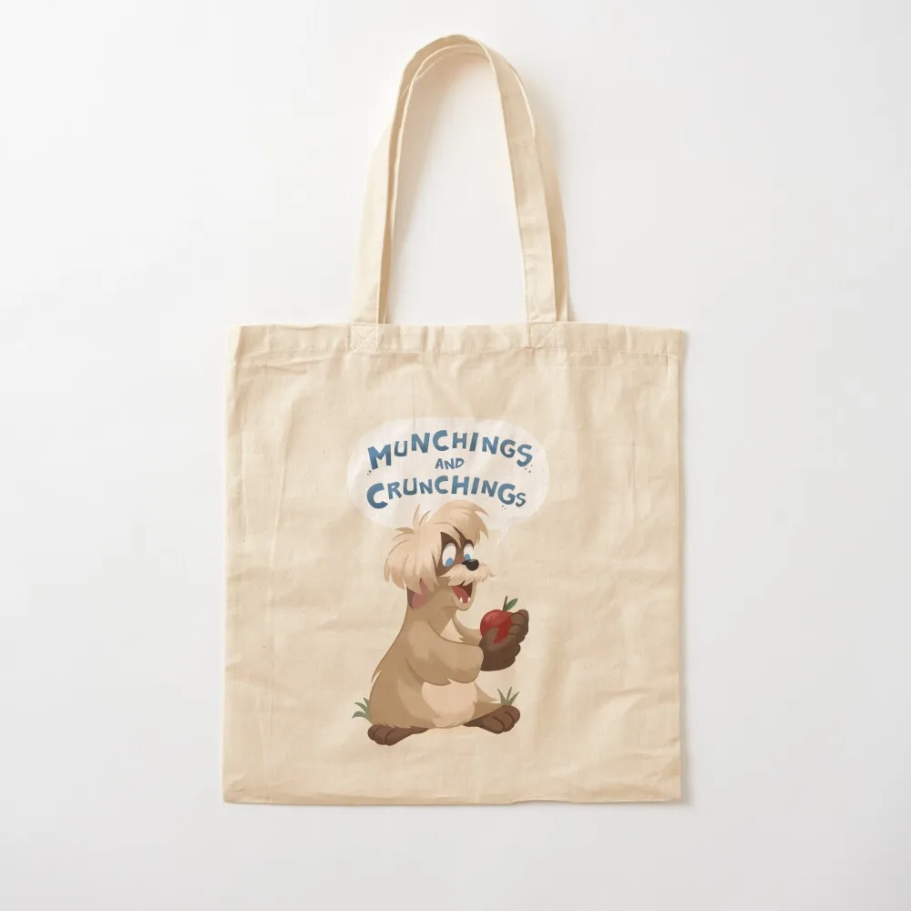 

Munchings and Crunchings Tote Bag hand bag ladies custom canvas bag shopper bags for women