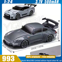 North Wind 993 RC Car 1:24 RC Remote Control Drift Car Mini 2.4GHZ Entry-Level Drift High-Speed Car Custom Boy Toy Holiday Gifts