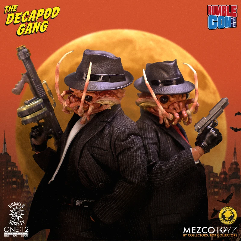 

Оригинальный Mezco One:12 Collective The Decapod Gang The Carboune Brothers NYCC в наличии, коллекция аниме, фигурки, модель игрушки