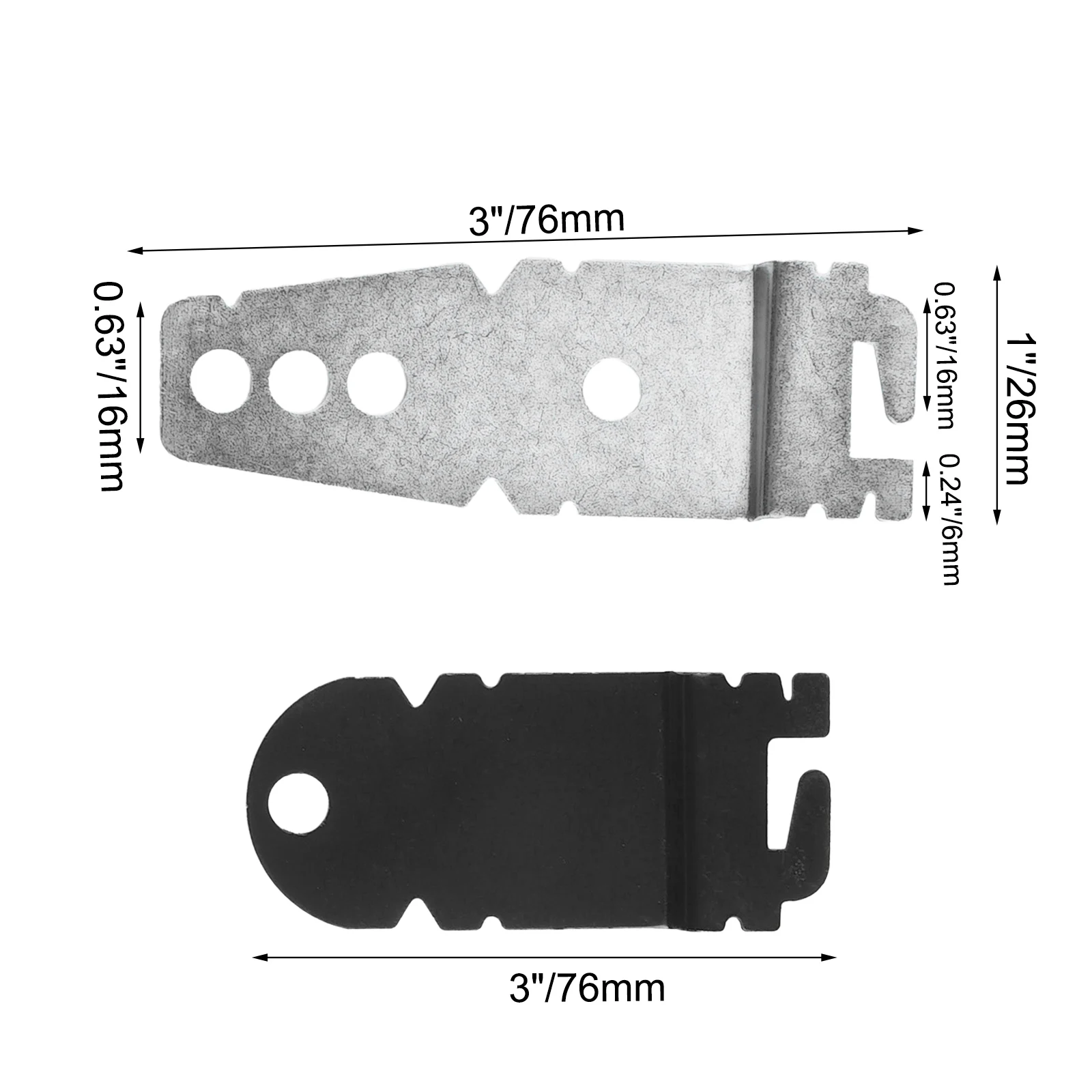 Dishwasher Suppies Bracket Clips Mounting Bracket 8212560 & 8269145 Dishwasher Mounting Brackets Clips Dishwasher