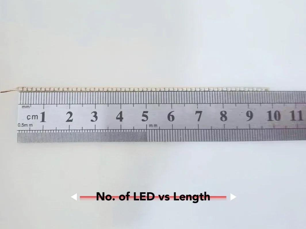 WS2812 1010 LED Flexible Light Strip 34/56/112 Lamp Beads Colorful Lights for RC Car DIY Body Decoration Accessories
