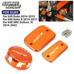 Motorcycle Front Rear Brake Clutch Fluid Reservoir Cover Oil Pump Cap For 690DUKE 690 SMC-R Enduro R 2014-2023 Master Cylinder