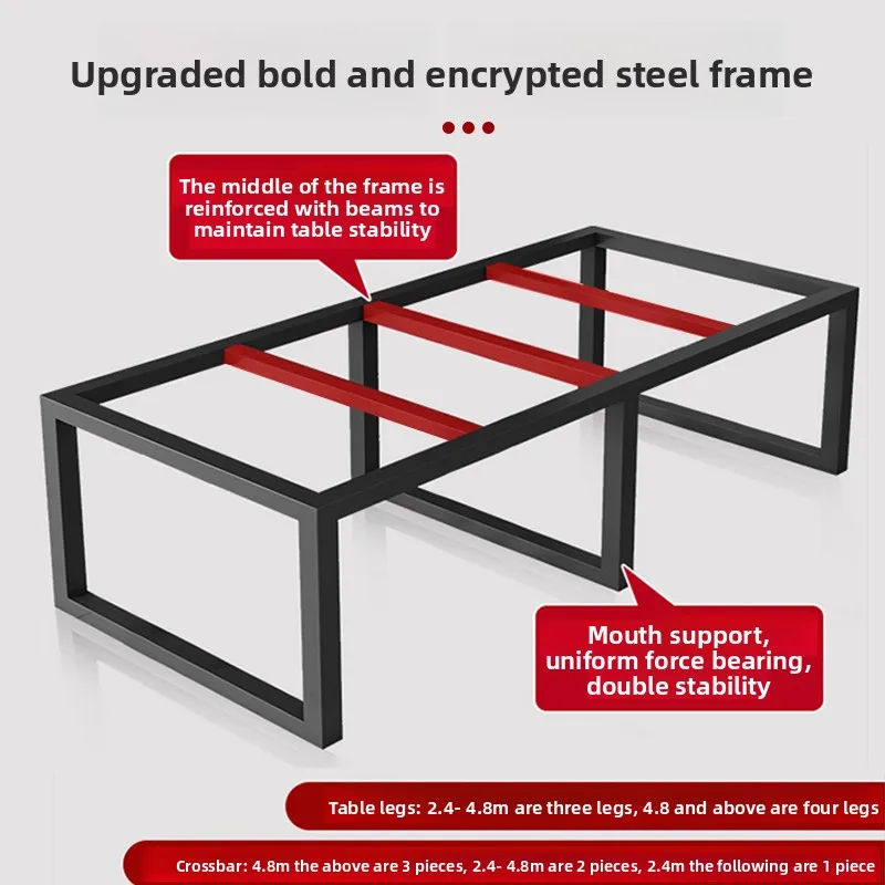 Conference table long table simple modern meeting room reception negotiation long table simple work