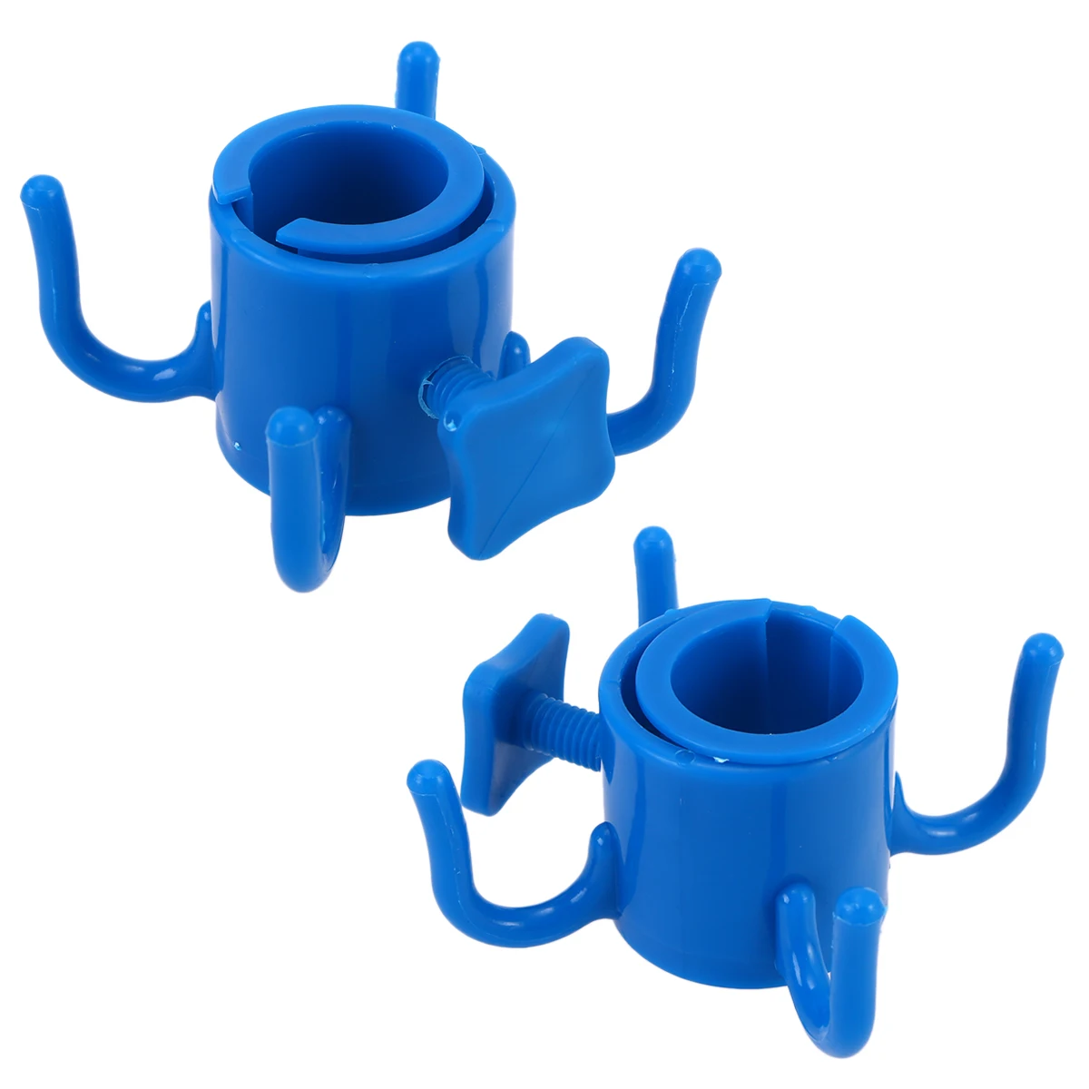 

Beach Umbrella Hanging Hook 4-prongs Plastic Umbrella Hanging Hook for Towels Camera Sunglasses Bags for Beach Camping Trips (