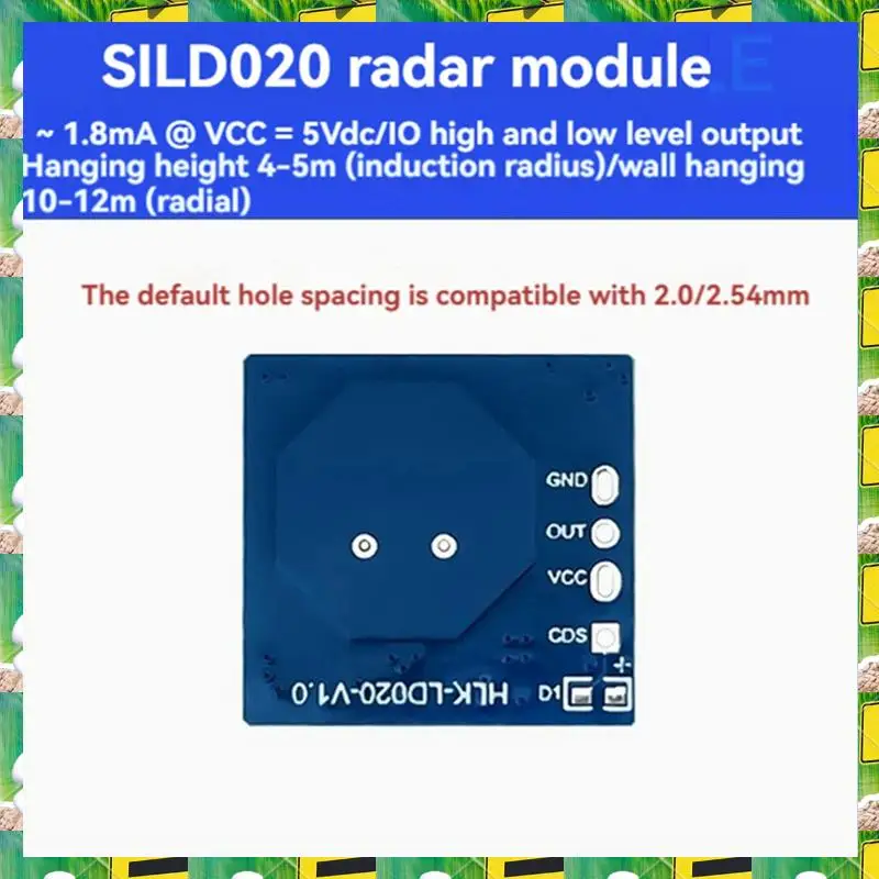 3C Electron LD020 5.8G Human Presence Radar Sensor Module Ultra-Small Size High Sensitivity Radar Sensor,LD020 5.8G Human Presen