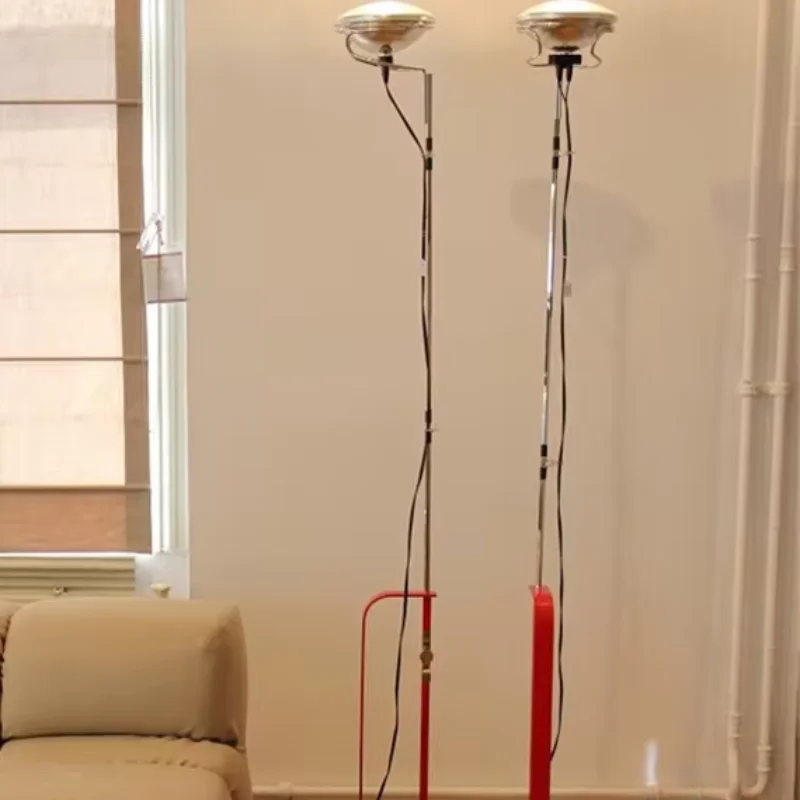 

Toio floor lamp modern Black iron Long Pole Led replica design lamp for Bedroom Living Room office lounge standing light