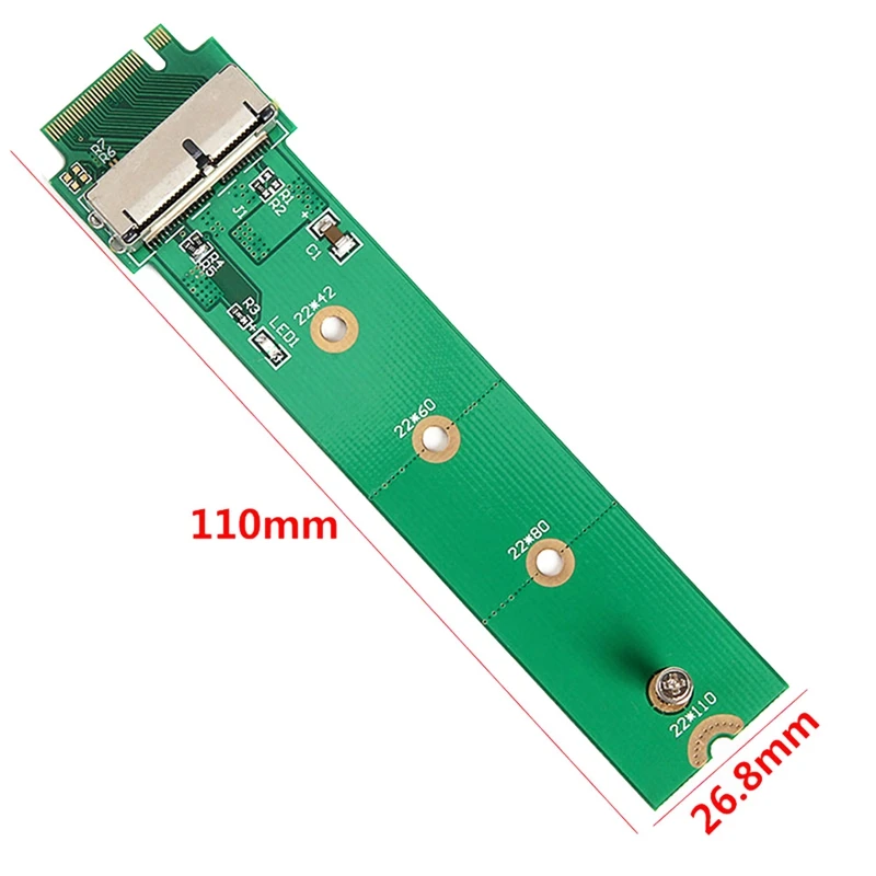 Адаптер SSD для Mac Pro M2 NGFF PCIE X2 X4, внешняя карта M.2 для 2013 2014 2015 Air A1465 A1466 Mac Pro