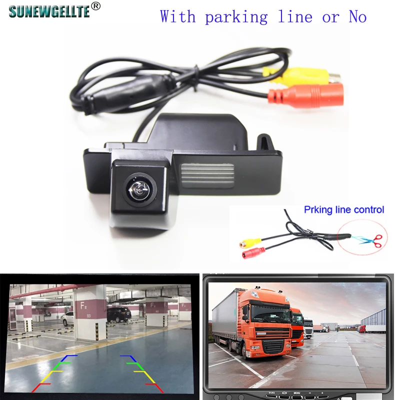 Car Vehicle Rear View Camera For Chevrolet Cruze Aveo Hatchback Sedan for Buick Lacrosse Cadillac CTS SRX