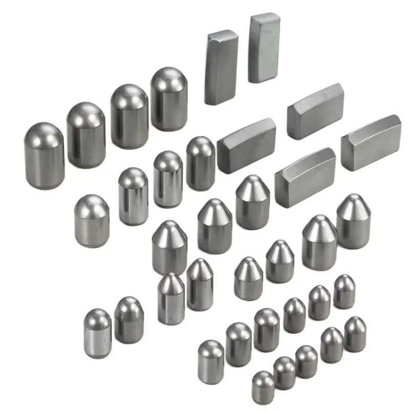 Customizable Spherical Button Inserts Various Sizes for Mining Tool Bits Available in Cemented