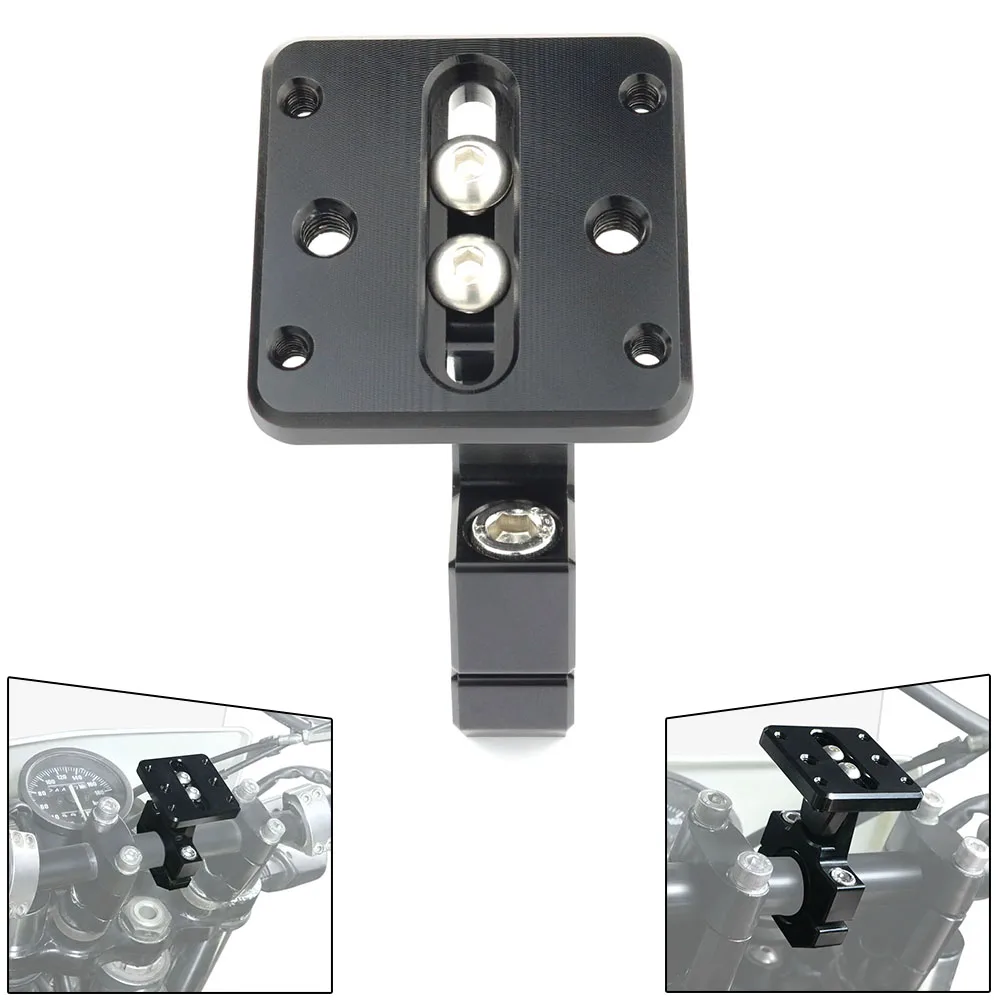 For Honda CB1000R CB300R CB125R CB250F CB500F CB500X CB650F CB1000 CBF500 22mm 28mm Handlebar Clamp GPS Mount Navigation Bracket