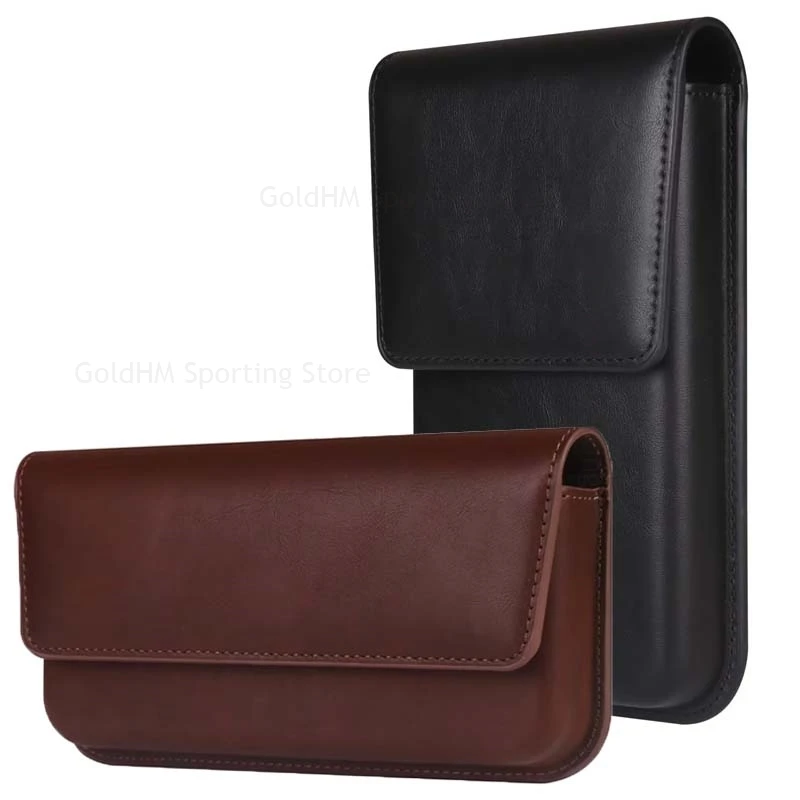 

For Samsung A17 5G A36 A26 A56 Skin Feel Pouch Leather Phone Case For Galaxy A16 A55 A35 A25 A24 A54 A34 A14 Belt Bag Waist Capa