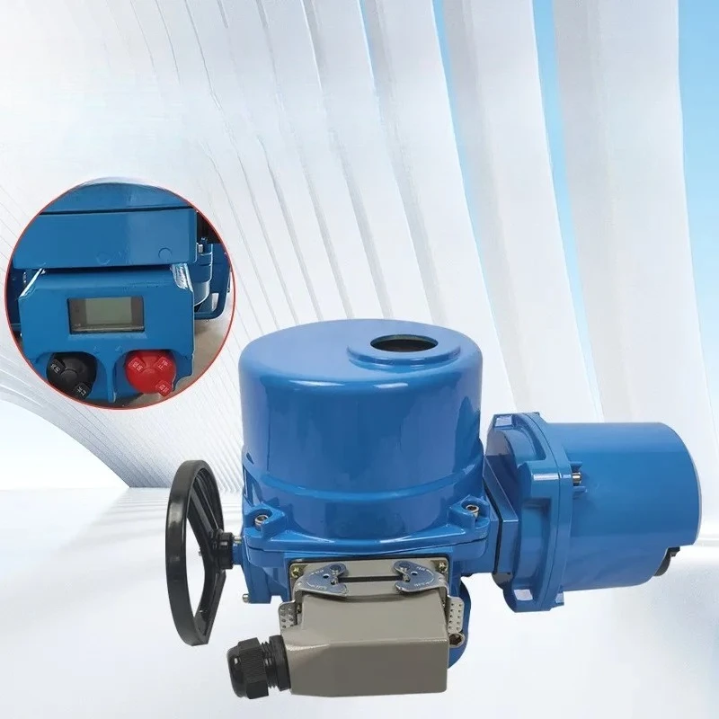 Electric actuator, control panel can be determined, operation mode