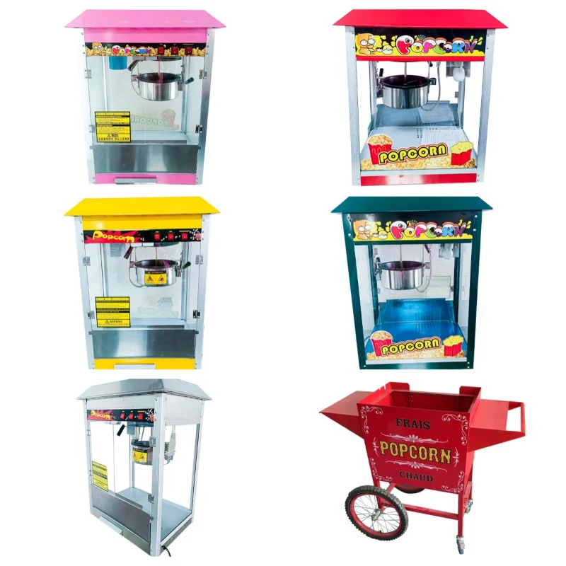 China Wholesale Price Cinema Big Electric Automatic Popcorn Maker Industrial Commercial Popcorn Machine Pop Corn Machine