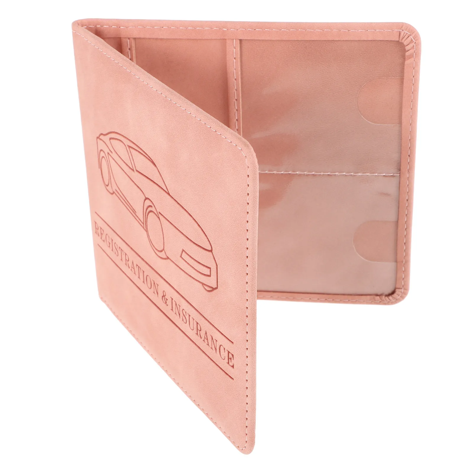 

Premium PU Drive License Holder Id Card Wallet for Women Men Credit Cards Organizer Case for Car Registration and Insurance Card