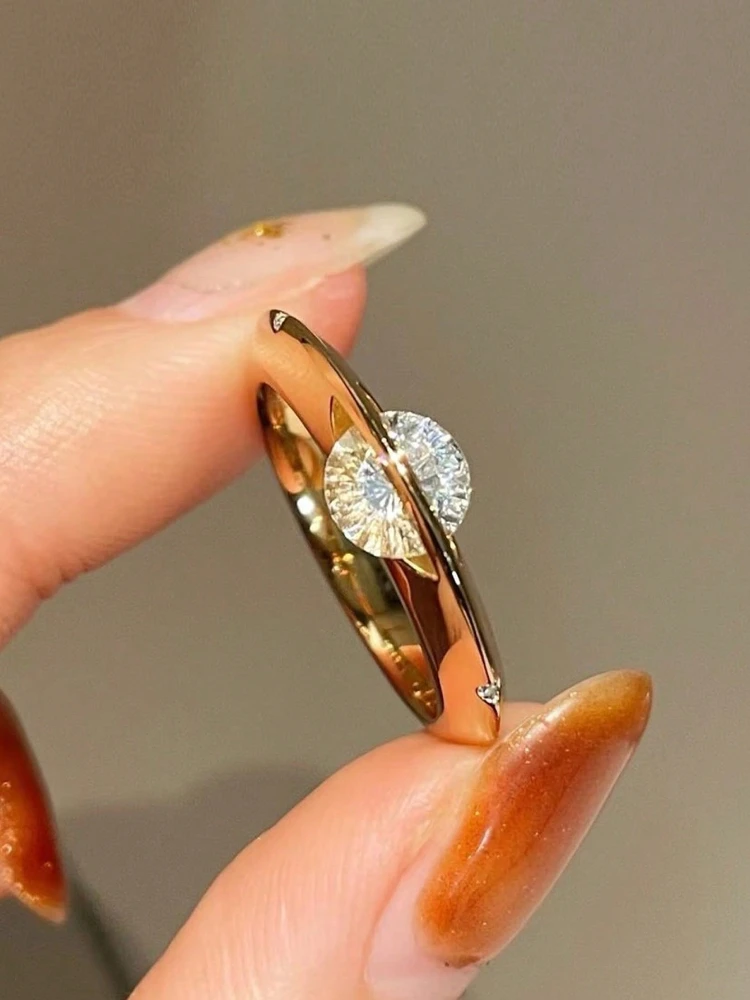 925 Sterling Silver Personalized Planet Around Advanced Zircon Ring For Women Wedding Party Daily High Quality Fine Jewelry