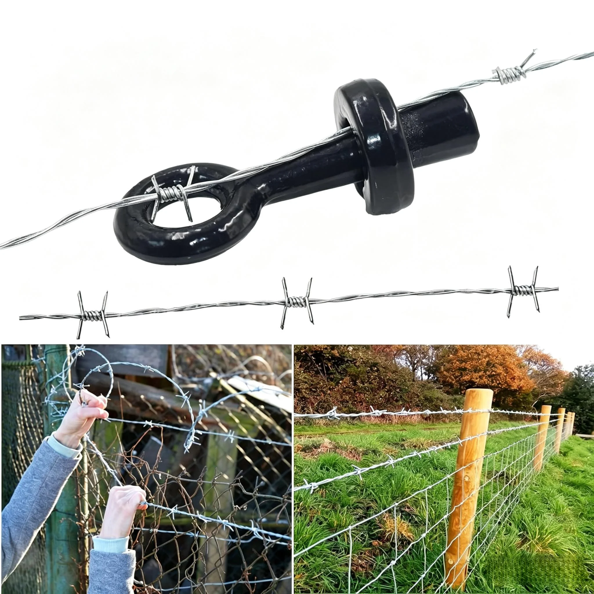 Barb Wire Tightener Barbed Wire Puller For Quick Fence Maintenance Compact 13cm Design Robust Cast Craftsmanship