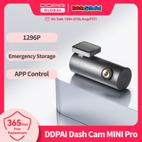 DDPAI WiFi Car DVR Mini Pro HD Night Vision 1296P Dash Cam Recorder