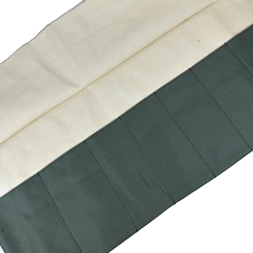 Sac de rangement pour bonsaï japonais, 10 trous, sac à outils en toile 715x330mm