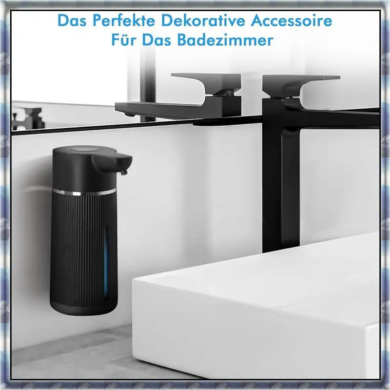 The New Wall Mounted Automatic Soap Dispenser With Rechargeable USB For Bathroom And Kitchen