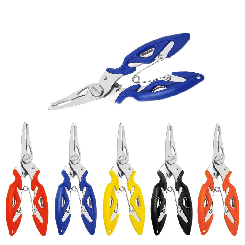 

Fishing Plier Scissor Braid Line Lure Cutter Hook Remover etc. Fishing Tackle Tool Cutting Fish Use Tongs Multifunction Scissors