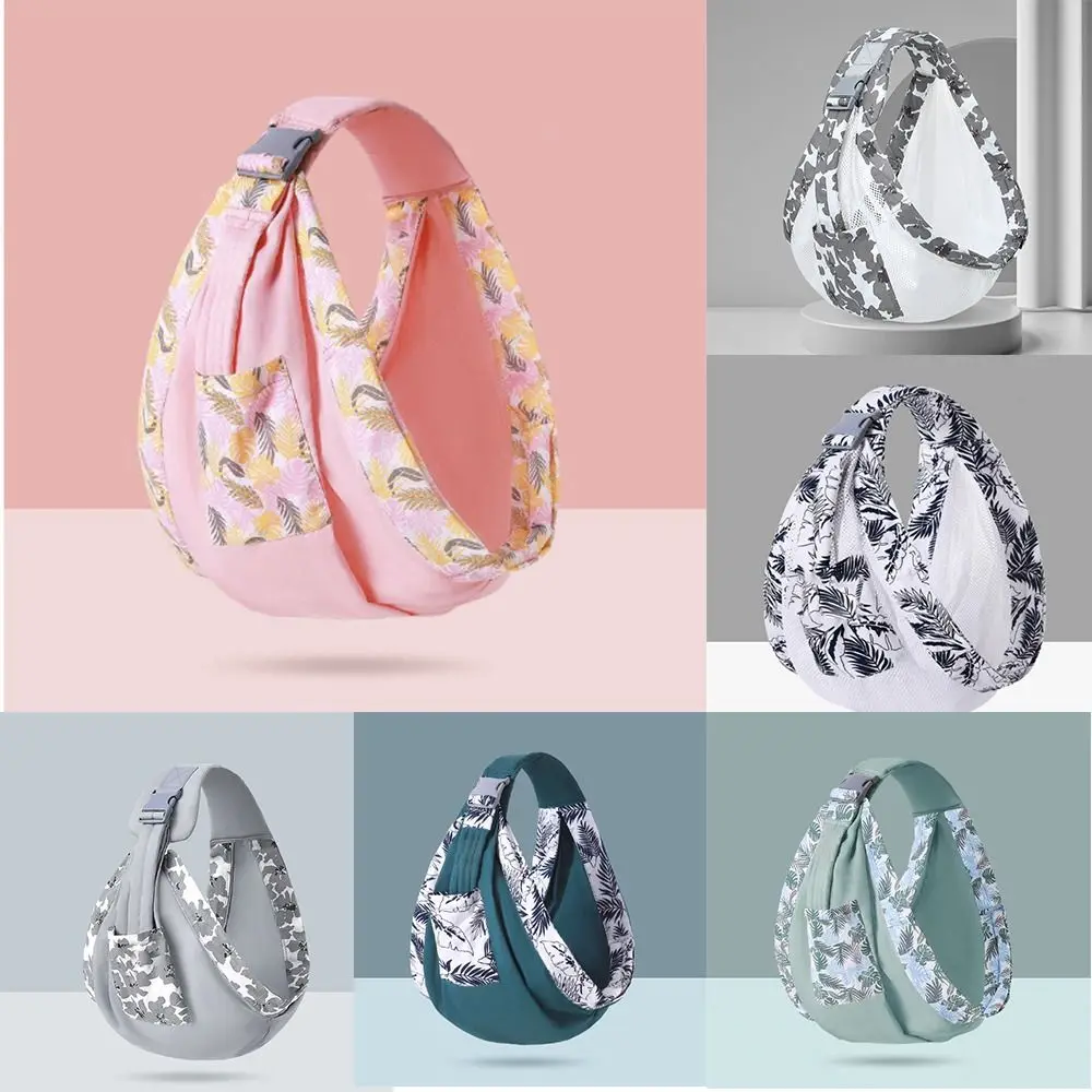 New Mesh Fabric Carrier Breastfeeding Carriers Labor Saving Newborn Sling Three Usages 0-36M Wrap Infant