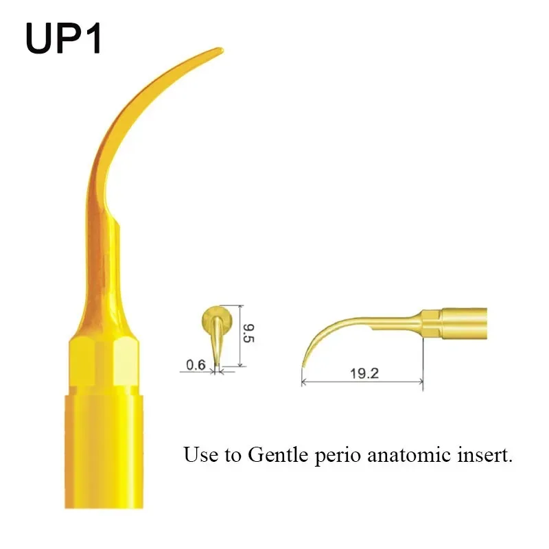 VVDental Dental Piezosurgery Tips Fit MECTRON /WOODPECKER Handpiece UG1/ＵP1/UC1/US1/UL1/UI1 Multifunctional Piezo Surgery Tips