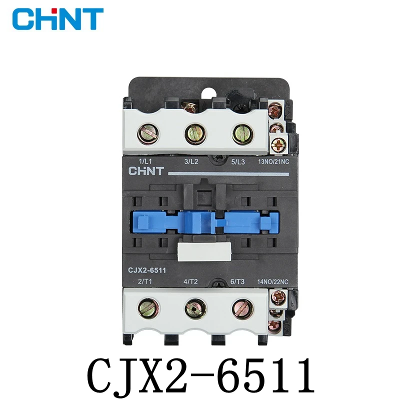 Imagem -03 - Chint-ac Contator Cjx2- 4011 5011 6511 8011 9511 40a 50a 65a 80a 95a 24v 36v 110v 220v 380v Nxc Lc1