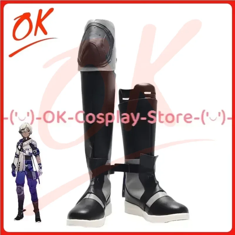 [Customized Size] Honkai: Star Rail Arlan Cosplay Shoes Game Roleplay Costume Prop Halloween Carnival Party Boots PU Leather